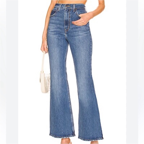 LEVI'S Premium 70s High Rise Flare in Sonoma Step size 29 - Picture 1 of 9